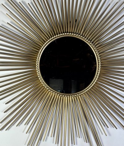 Miroir soleil Chaty Vallauris 1960 Diameter 95 cm
