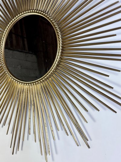 Miroir soleil Chaty Vallauris 1960 Diameter 95 cm
