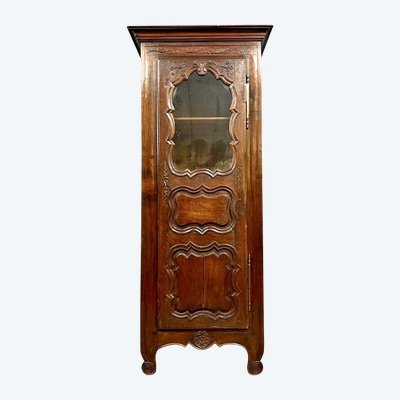 Credenza bonnetiere provenzale, epoca Luigi XV, rovere massiccio