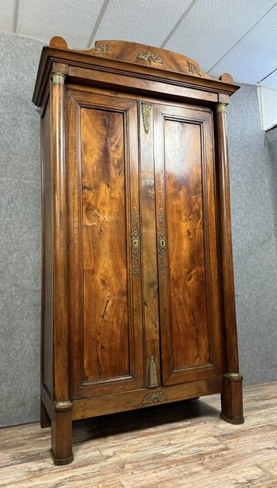 Armadio in noce di epoca impero del 1800 circa