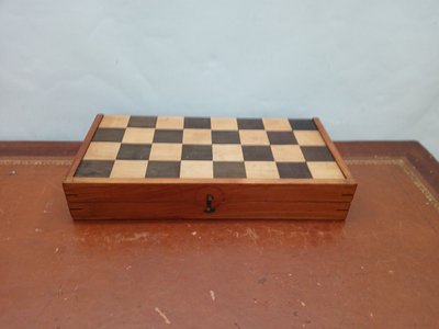 chess and backgammon set.