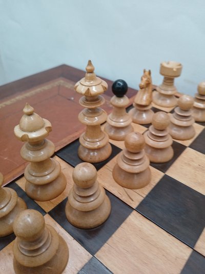 chess and backgammon set.