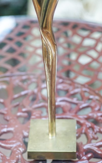 Michel ILHAT. Figura nuda in bronzo