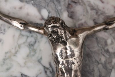 Christ mort, Cristo morto, solid silver, 18th century