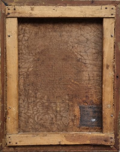 François-Marius GRANET (Entourage de) - Interno di un convento con suore