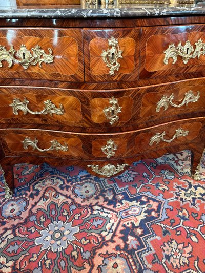 COMMODE EPOQUE LOUIS XV ESTAMPILLEE Jean-Chrysostome Stumpff (1731-1806)