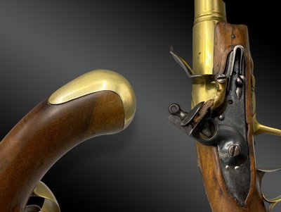 Pistola marina a salve del XIX secolo