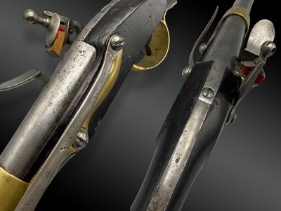 Pistolet de bord modèle 1786 - Tulle Francia, circa 1800