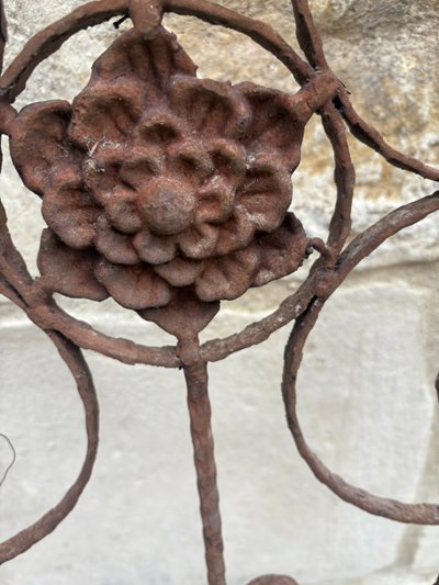 TORSADE WROUGHT-IRON GATE 19th century