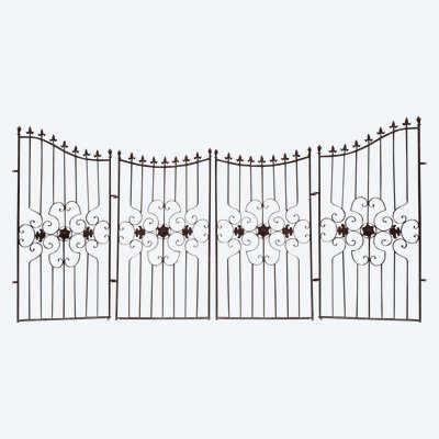 TORSADE WROUGHT-IRON GATE 19th century