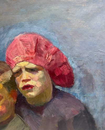 France Leplat (1895-1953) - zwei Kinder, circa 1924