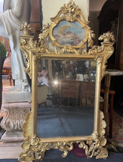 Specchio italiano del XIX secolo