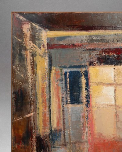 Huile sur toile signée Mauguy, XXe siècle 