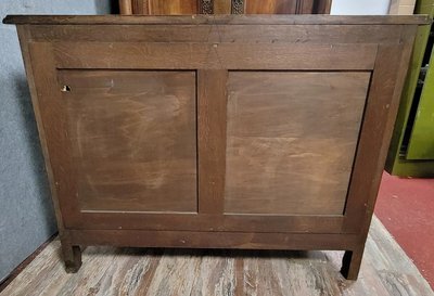 Louis XV style carved walnut Provencal sideboard circa 1950
