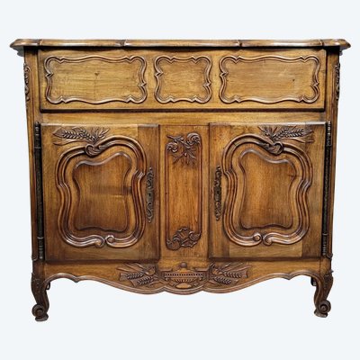 Louis XV style carved walnut Provencal sideboard circa 1950