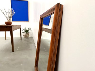 Miroir 1900 en noyer massif