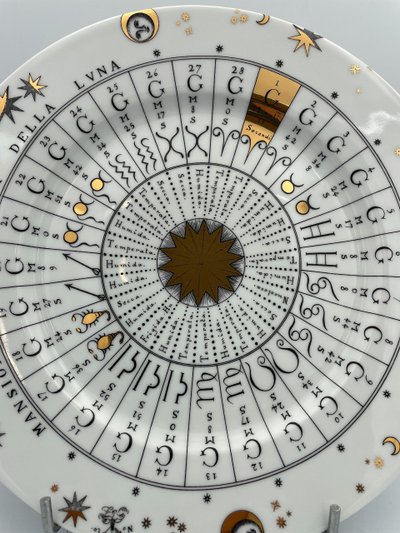 Astronomici plate by FORNASETTI MILANO