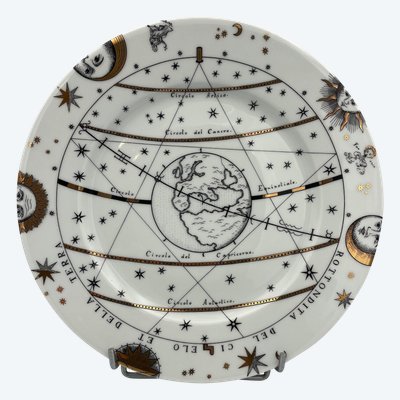 Astronomici plate by FORNASETTI MILANO