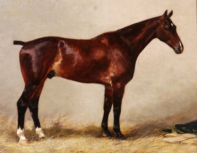 Charles Bilger SPALDING 1810-1871 Paar Pferdegemälde, Reitgemälde