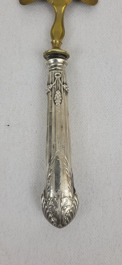 Silver Vermeil Art Nouveau pie server and cake server