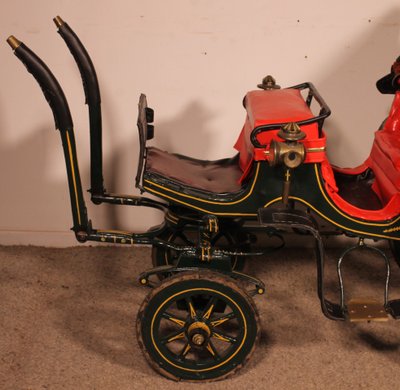 calèche pour enfant réplique d'une calèche milord