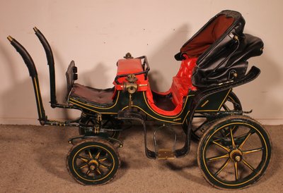 calèche pour enfant réplique d'une calèche milord