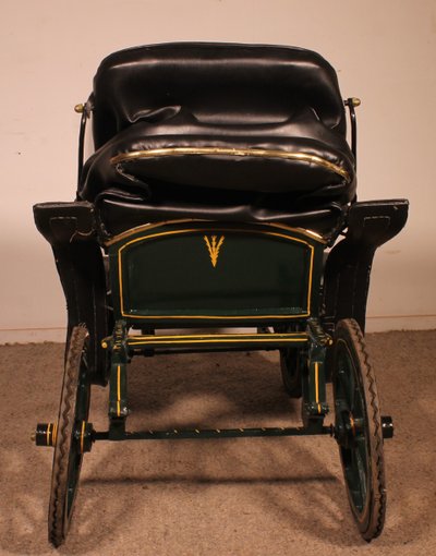 calèche pour enfant réplique d'une calèche milord