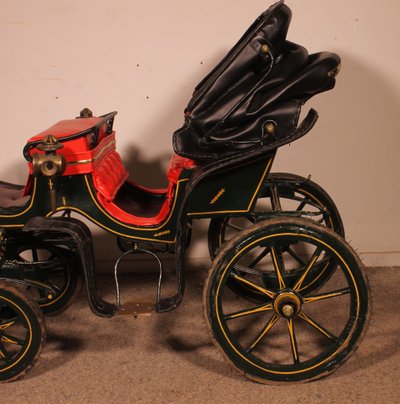 calèche pour enfant réplique d'une calèche milord