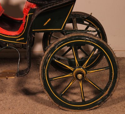 calèche pour enfant réplique d'une calèche milord