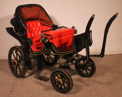 calèche pour enfant réplique d'une calèche milord