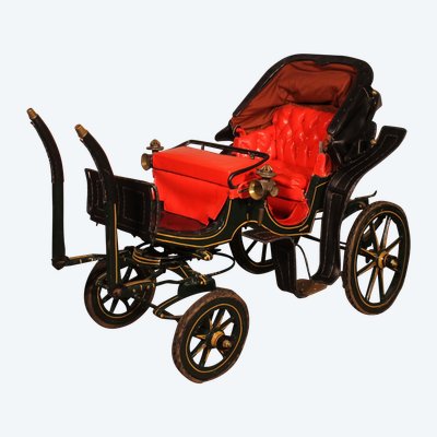 calèche pour enfant réplique d'une calèche milord