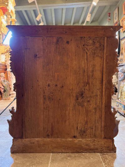 High Sideboard with the Coat of Arms of Clement XIII - Circa 1760