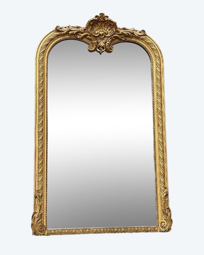 Louis XV Style Mirror Or Trumeau Circa 1880