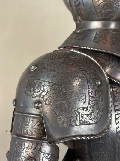 Miniature Armor Model, Toledo 19th Century