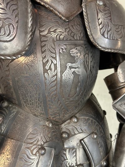 Miniature Armor Model, Toledo 19th Century
