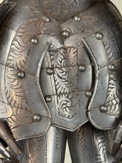 Miniature Armor Model, Toledo 19th Century