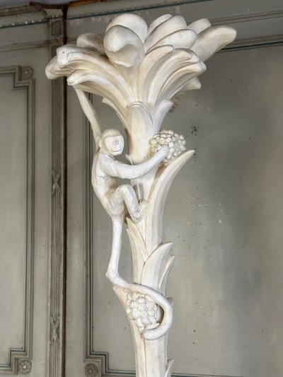 Torchère Palmier Au Singe Par Serge Roche Vers 1935
