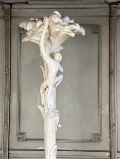 Torchère Palmier Au Singe Par Serge Roche Vers 1935