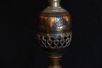 Lamp with Persian decoration, Late 18th Century