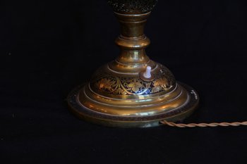 Lamp with Persian decoration, Late 18th Century