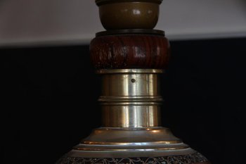 Lamp with Persian decoration, Late 18th Century