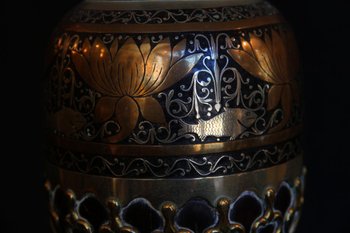 Lamp with Persian decoration, Late 18th Century
