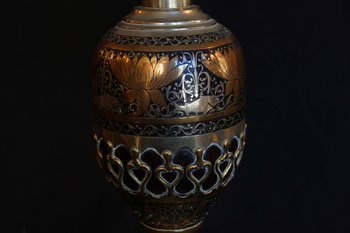 Lamp with Persian decoration, Late 18th Century