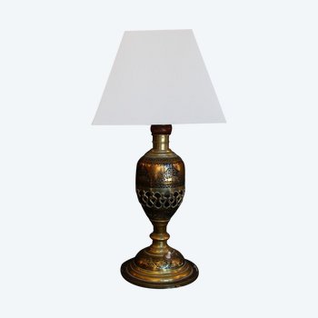 Lampe à Décor Persan, Fin XVIIIe Siècle