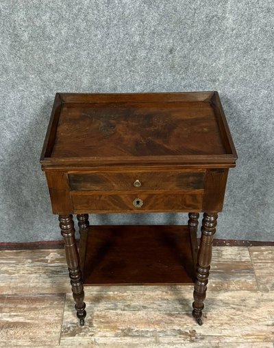 Table d'apparat époque Empire en acajou vers 1820