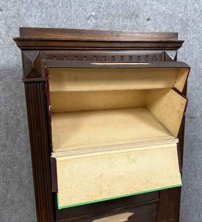 Kartonierer Epoche Napoleon III aus Eiche um 1850