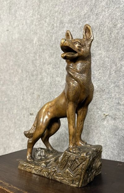 D'après Louis-Albert CARVIN (1875-1951) : Sculpture en bronze époque Napoléon III