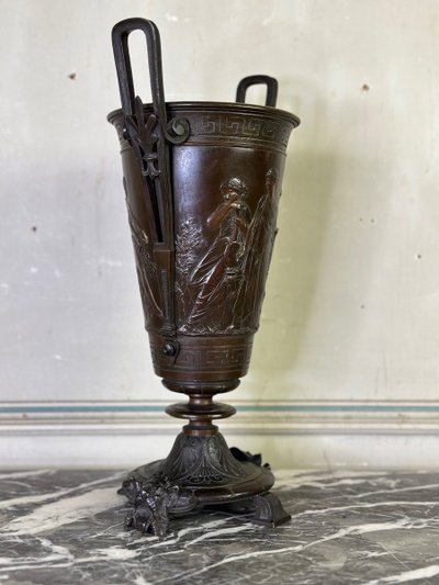 Bronze Vase In The Antique Style, France About 1880