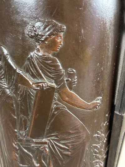 Bronze Vase In The Antique Style, France About 1880