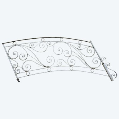 Rampe ou garde corps de montée d'escalier en fer 